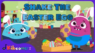 Shake the Easter Egg Colors Song  The Kiboomers Easter Action Songs for Preschoolers [upl. by Moreville809]