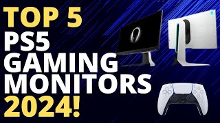 Top 5 BEST Gaming Monitors For PS5 In 2024 [upl. by Eugen767]