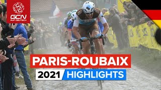 ParisRoubaix 2021  Highlights [upl. by Moir]