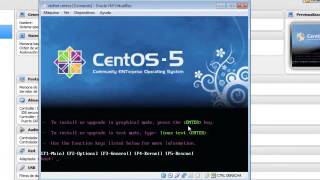 INSTALACION RED HAT CENTOS 5 CON VIRTUAL BOX [upl. by Lower]