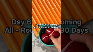 Day 67 Of Becoming AllRounder In 90 Days 🏏❤️ cricketvlog minivlog 90dayschallenge allrounder [upl. by Akinyt]