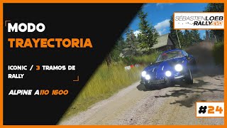 Sebastien Loeb Rally Evo  Modo Trayectoria 24  Alpine A110 1600  Gameplay 2024 [upl. by Aniraad]