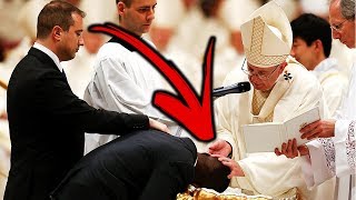 BREAKING TRADITION TRUMPS BIBLE at POPES EASTER EVE SERVICE  Fullfilling End Time Prophecy [upl. by Cosimo674]