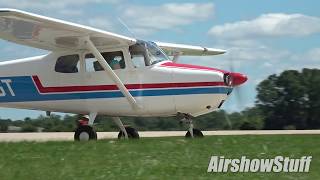 Oshkosh Arrivals  Monday Part 1  EAA AirVenture Oshkosh 2017 [upl. by Norris440]