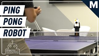 Up Your Table Tennis Game By Playing Against This Smart Robot  Strictly Robots [upl. by Tchao42]