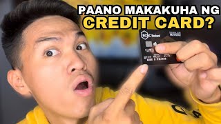 PAANO MAKAKUHA NG CREDIT CARD Unboxing RCBC credit card [upl. by Aurelea]