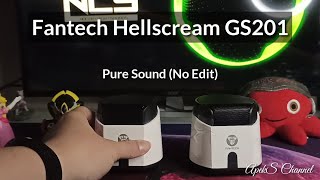 Fantech HellScream GS 201 UnboxingPerformanceSound Test Pc Speaker [upl. by Guenna82]