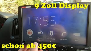 9 Zoll Display im Radio für Wohnmobil Fiat Ducato Pössl 2Win Plus  Sony XAVAX8050D einbauen [upl. by Irena]