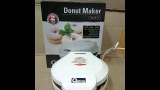 Donut maker oxone ox 830 unboxing [upl. by Ihsakat]