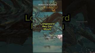 This Longsword Mounting Finisher is SICK  MH Wilds PC Beta shorts [upl. by Aynwad]