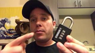 4 Tumbler Brinks Padlock picked [upl. by Ashleigh]