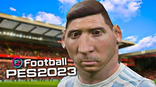 PLAYING PES eFOOTBALL in 2023 [upl. by Rratsal689]