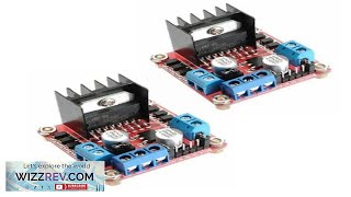 2Pcs Geekcreit L298N Dual H Bridge Stepper Motor Driver Board Review [upl. by Maharva]