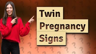 How do you know you are pregnant with twins without a test [upl. by Adaline201]