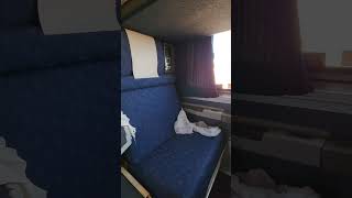 Roomette On The Amtrak California Zephyr [upl. by Virgy]