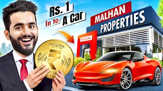 I became a Property Dealer to turn Rs1 into a Car 😍 [upl. by Engis]