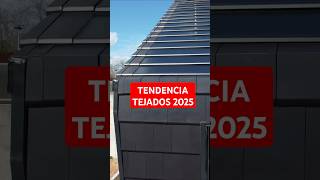 TENDENCIA EN TEJADOS 2025 TEJAS SOLARES Y TEJAS PLANAS CERÁMICAS NEGRAS [upl. by Sucramej]