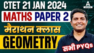 CTET Maths Paper 2 Marathon  Geometry For CTET Paper 2 By Ayush Sir [upl. by Chaille]