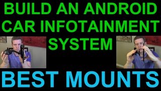 Android Auto Car Tablet Infotainment System  Best Car Mounts  Tutorial amp Guide [upl. by Nosliw614]