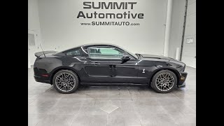 2014 FORD SHELBY GT500 SVT TRACK PACK ELECTRONICS SHAKER PRO BLACK ON BLACK WALKAROUND 14716Z SOLD [upl. by Ramo]