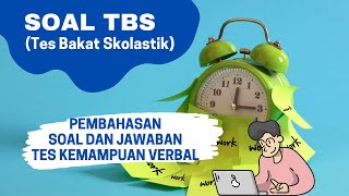 TES BAKAT SKOLASTIK LPDP 2023 l Soal Kemampuan Verbal [upl. by Morly]