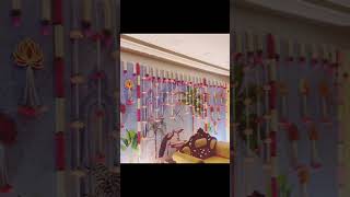 Seemantham decoration  boby shower decoration  reception decoration shortvideo tamil wedding [upl. by Gwen]