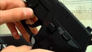 Review of the CYMA cm122 AEP airsoft pistol [upl. by Nyrrad]