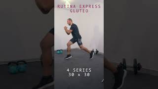 ¡RUTINA EXPRESS GLUTEO PETER HOLKAN personaltrainer entrenadorpersonal deporte [upl. by Lepp98]