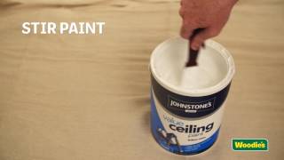 How to Paint Ceiling and Walls [upl. by Zacks]