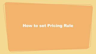 How to Set Pricing Rule  DSers [upl. by Ahsi186]