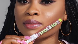 NYX SLICK CLICK FAT OIL  LIP SWATCHES amp REVIEW [upl. by Bechler]