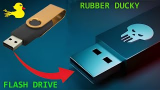 Turning a regular USB flash drive into a USB rubber ducky  DIY rubber ducky  Pendrive to bad USB [upl. by Ynaittirb208]