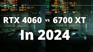 Best 300 GPU in 2024 RTX 4060 vs RX 6700 XT and 6750 XT The Ultimate Comparison [upl. by Rednazxela]