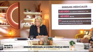 FR5  Enquête de Santé  5102021  Erreurs médicales  documentaire et débat télévisé [upl. by Attwood349]