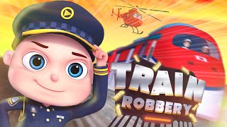 Zool Babies Series  Train Robbery Episode  Police And Thief Cartoon  Videogyan Kids Shows [upl. by Adrea]