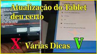 Atualizando o Tablet P3100 Android 71 passo a passo  FÁCIL DEMAIS  Deu erro e mas FUNCIONOU 100🟢 [upl. by Damek592]