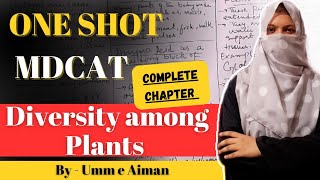 One Shot  MDCAT  First year  Diversity among Plants University admission test Sindh board [upl. by Keen]