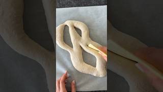 sourdough fougasse recipe in description [upl. by Adnowat]