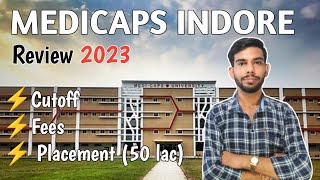 MEDICAPS University Indore review 2023  medicaps indore cutoff placement fees 2023  mpdte 2023 [upl. by Franchot]