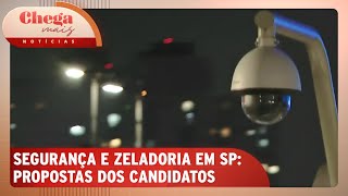 Prefeitura SP Veja as propostas dos candidatos para a segurança  Chega Mais Notícias 200924 [upl. by Moriarty]