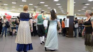 Nonesuch English Country Dancers at Jane Austen Event [upl. by Eceinahs415]