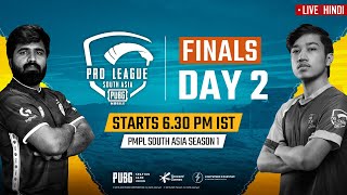 Hindi PMPL South Asia Finals Day 2  PUBG MOBILE Pro League S1 [upl. by Gonta]