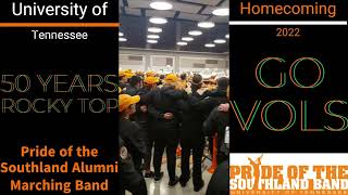 University of Tennessee Pride of the Southland Alumni Band Homecoming 2022 [upl. by Nibor120]