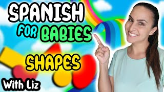 Spanish Shapes for Babies and Toddlers Exploring and Learning through Music and Play [upl. by Lynsey]