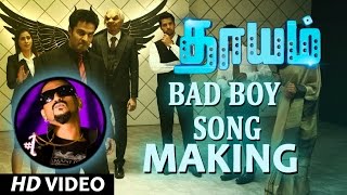 Dhayam Songs  Bad Boy Song Making  SanthoshPrathap  KannanRangaswamy Kavidhai Gundar Emcee Jesz [upl. by Crissy]