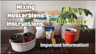 The best food for seedlings and gardening masterblend gardeningtips gardening [upl. by Adnert224]