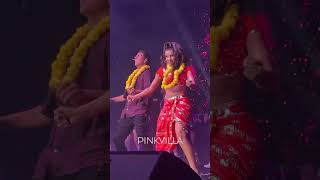 norafatehi and akshaykumar setting the stage on fire in Dallas shorts pinkvilla bollywood [upl. by Abekam]