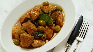 Recette  Rôti de veau aux olives [upl. by Tobit]