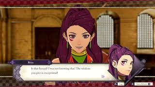 Fire Emblem Three Houses  Linhardt amp Petra Support Conversation Japanese VoiceEnglish Sub [upl. by Eedeed555]