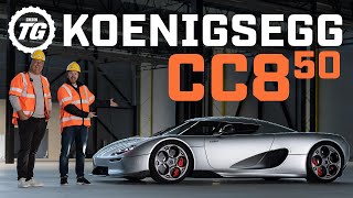 FIRST LOOK Koenigsegg CC850  1385hp 365m Reimagined Hypercar  Top Gear [upl. by Muldon]